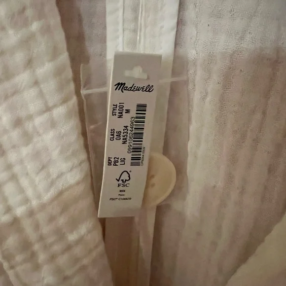 NWT MADEWELL Lightspun Dorset Blazer - Picture 7 of 7